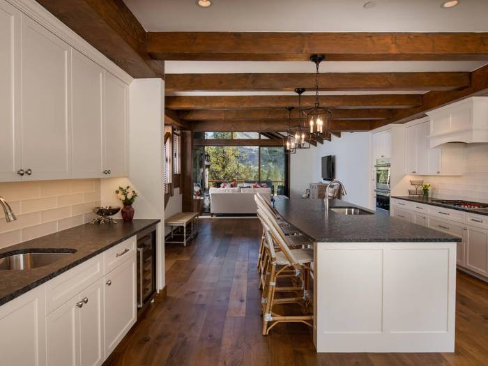 Mountain Chalet - Interior Living Kitchen